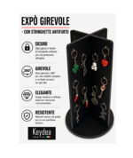 Expo' Girevole da 40 Pz Ass. - Portachiavi Keydea